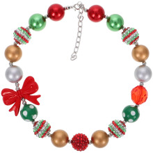 Girl Halsband Barn Halsband Mönstrat Juldekor Kedja Portabel