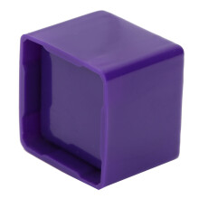 Portable Purple Billiard Chalk Holder, Lightweight, 3x3x2.7cm