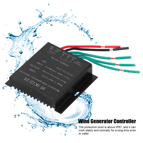 FO5-12/24V 500W Windturbine-Controller Aluminium 2