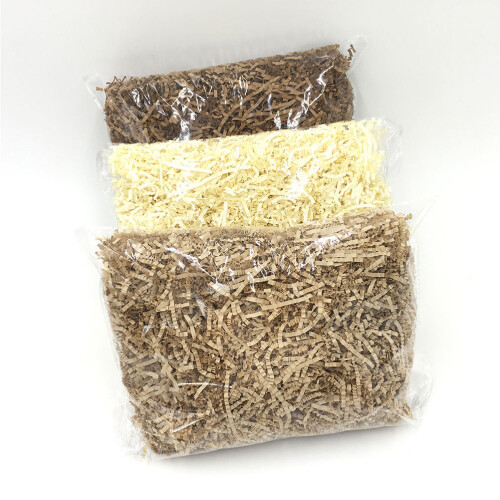 2St 100G Kritspapper Papperssnöre För Presentförpackning (Vit+ ) 2