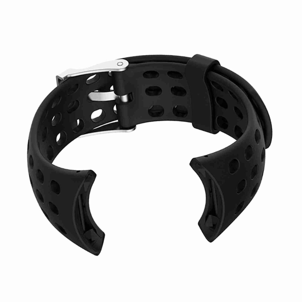 Silicone Strap For Men's Suunto M1 M2 M4 M5 Smartwatch Wristband Black 4671363437442