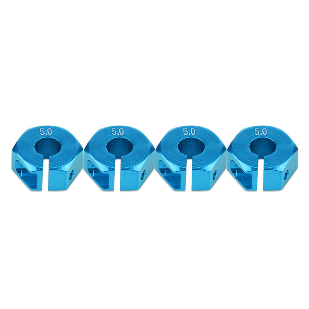 12Mm Universal Wheel Hex Hub Adapter For Hsp Sakura 1/10 Rc Car (5Mm, ) Blue 7681363436991