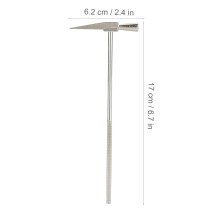 Stimmhammer für Kalimba aus silberfarbenem Metall Einfaches Stimmzubehör