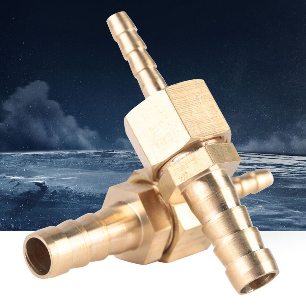 2Pcs Brass Hose Fitting 4-6Mm Barb Reducer Reducing Plug Connector 8121363438209