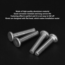 100 Stück GB867 M4 Flachkopfnieten aus Aluminium M4*20