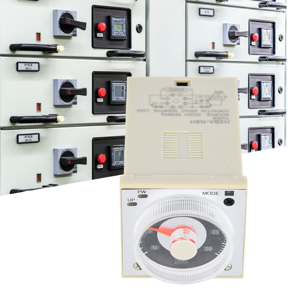 Multifunctional 8 Pin Time Relay 1.2S-300H 220Vac/24Vdc 220V/24V/Ac 9381363440247