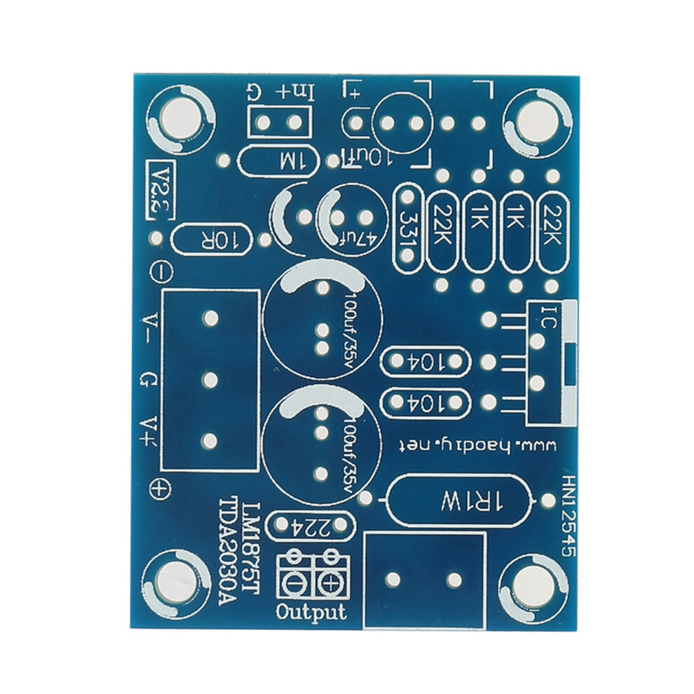 Kit Diy Amplificateur Hi-Fi Lm1875t 20W Mono 9361363440744