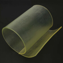 High Quality Yellow Polyurethane Rubber Sheet 4*200*500mm for Industrial Use