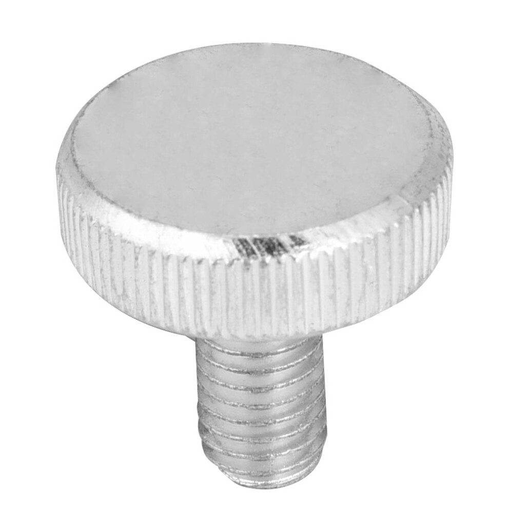10Pcs M8 Zinc Plated Carbon Steel Flat Knurled Head Thumb Screws 16Mm 4601363441125
