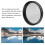Junestar CPL-Filter 46 mm 32 g Aluminium+Optisches Glas 10
