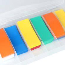 PVC-Schrumpfschlauch-Set 280 Stück 3x7 cm für 18650