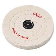 Cylindrical Cloth Buffing Pads 150mm 6 Inch Compatible With Rotary And Orbital Grinders, Car Detailing