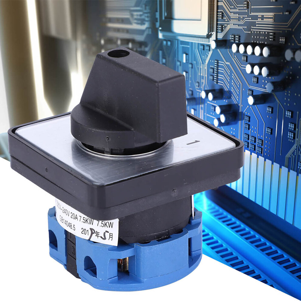 Ac 660V 20A 2-Position Locking Changeover Switch 4 Terminals 7601363443546
