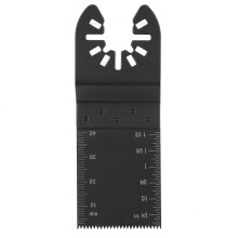 10 Stück oszillierende Multifunktionswerkzeugklingen 34/44 mm Schwarz