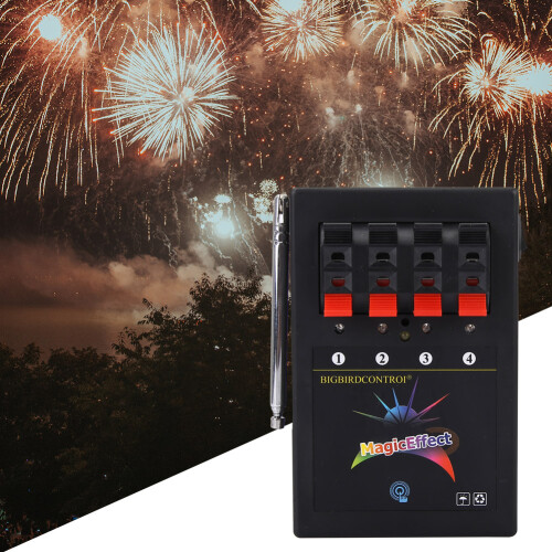 Scalable Wireless 4‑Way Firework Ignition System with Remote 2