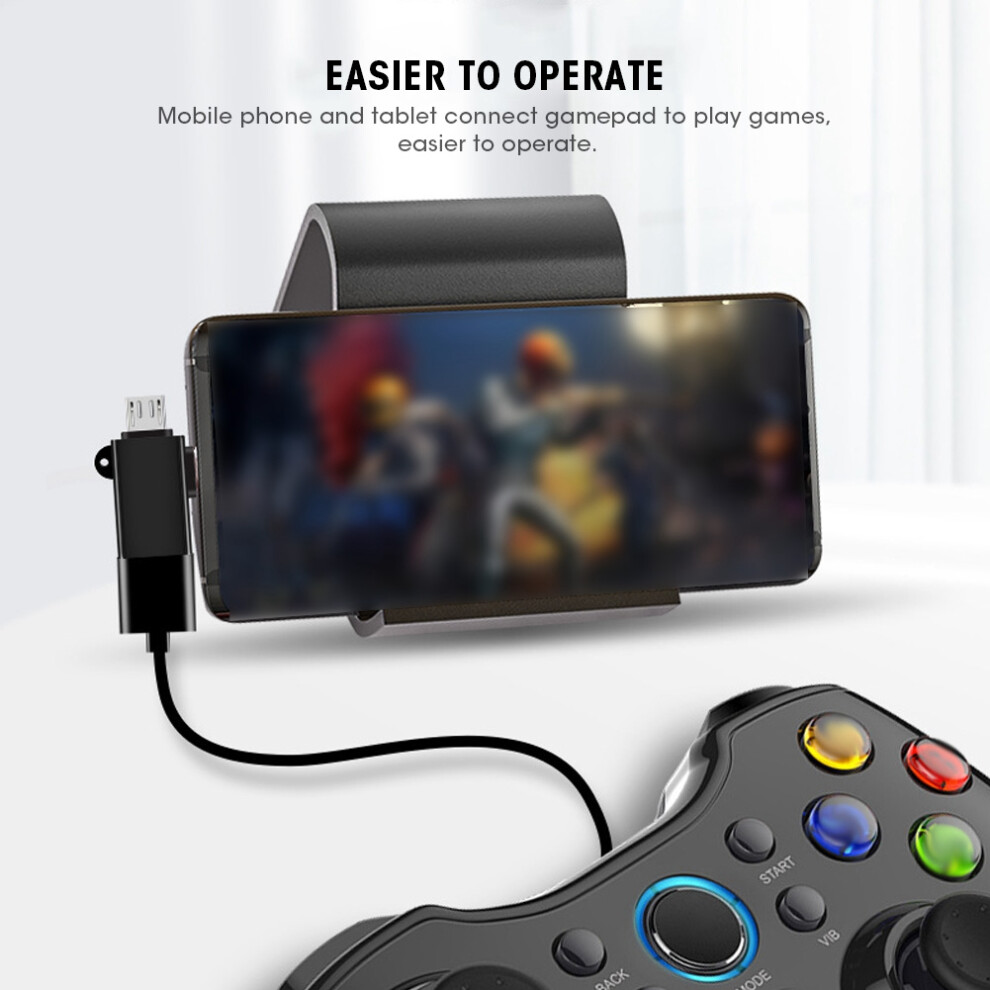 2Pcs Aluminum Usb Otg Adapter 3.0 Type-C For Android Black 4991363443664
