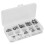 Headless Concave End Set Screws 245Pcs Stainless Steel Hex Socket Fasteners 6