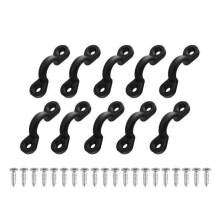 Saddle Clip 34x10mm, Lace Strap Compatible, Cover Sheet, 3x10 Pieces