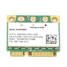 6300agn Dual-Band 2.4/5GHz Mini-PCIe-Karte 450 Mbit/s
