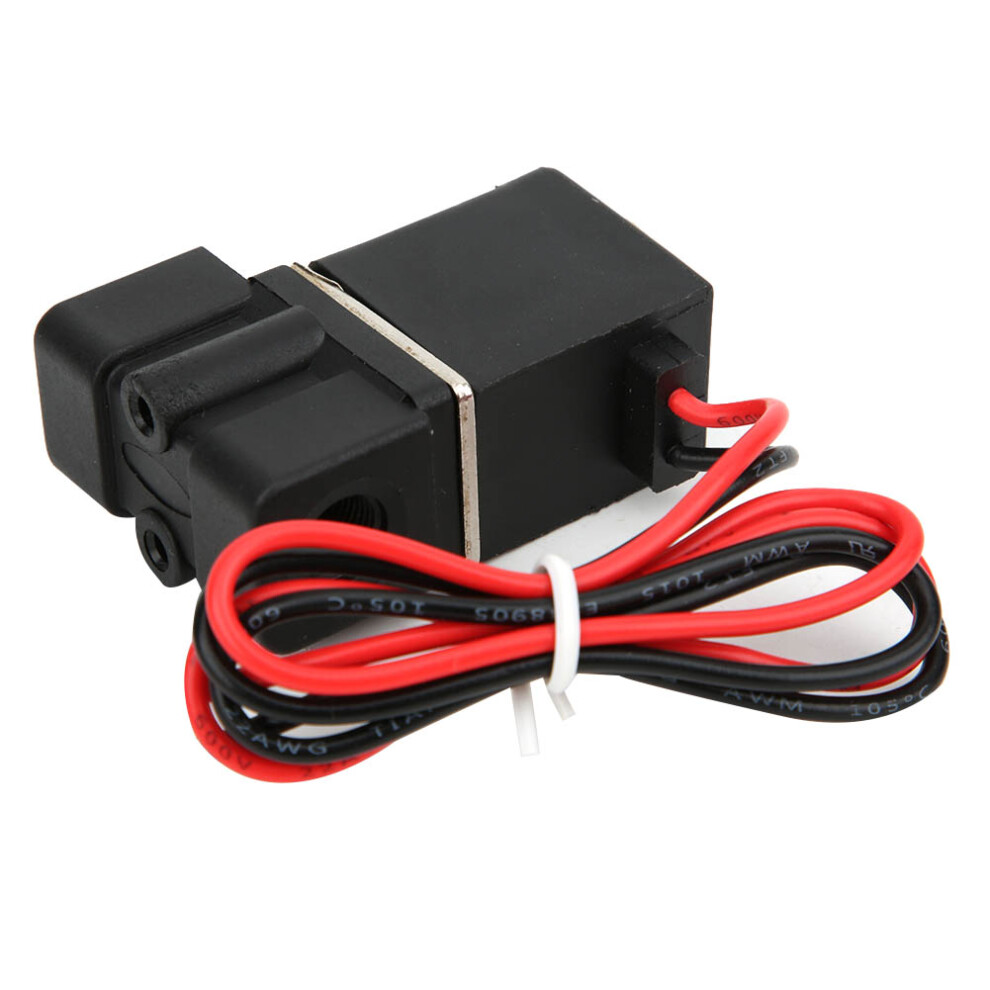 Fast Response 12V Dc 2-Way Plastic Solenoid Valve G1/4 Air Water Oil 5021363445210