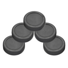 5er-Pack Rückdeckel für DMC GF3/2/1, GH2, Schwarz
