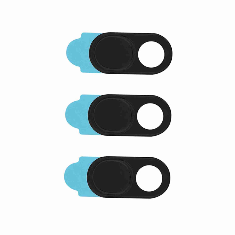 3Pcs Metal Lens Caps Camera Privacy Stickers For Smartphones And Tablets Silver 4631363446295