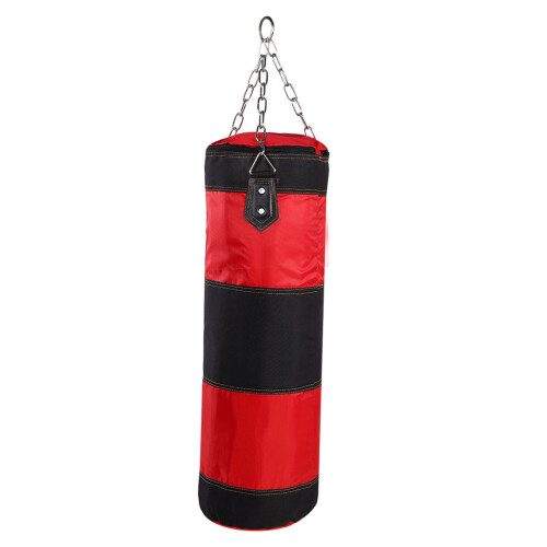 7+1 Empty Training Sandbag Hook Kick Fight with Heavy Duty Chain 2