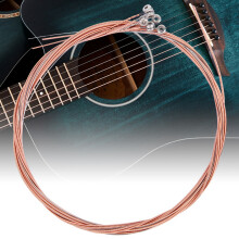 Cordes Acoustiques 6 Câbles Acier Cuivre - Accessoires Guitare