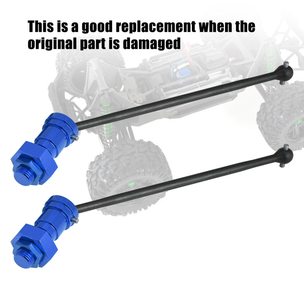 1 Pair Navy Aluminum Alloy Drive Shaft Cvd Dogbone For 1/5 Rc Car Blue 9461363449164