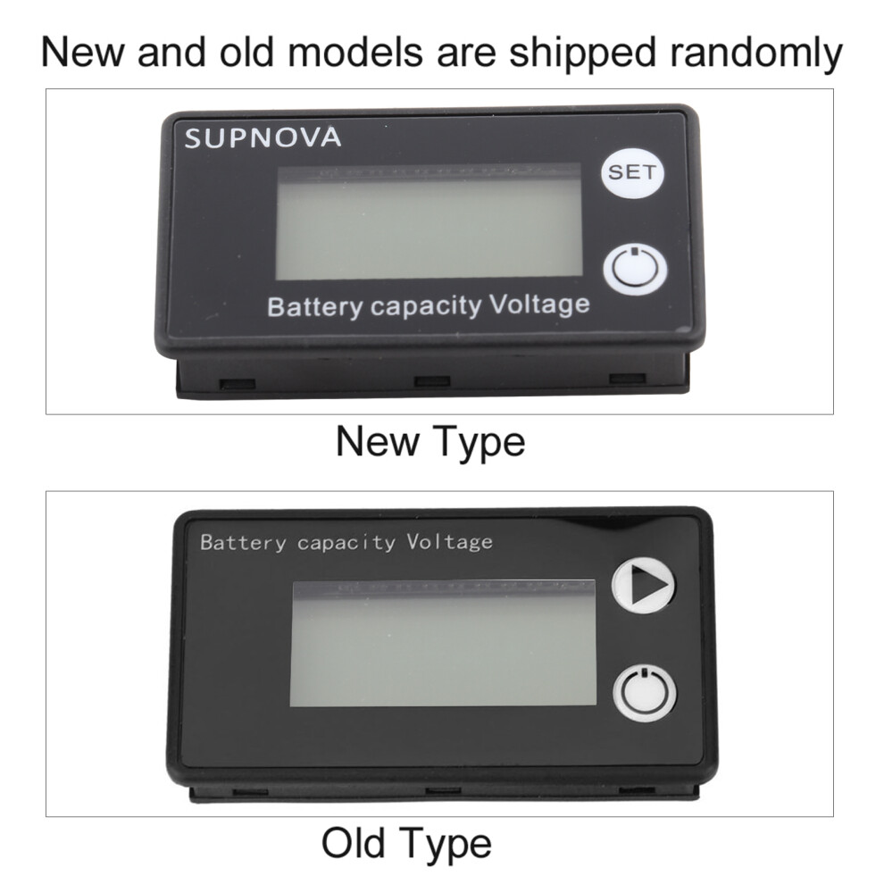 12V-100V Lcd Battery Voltage Tester With Blue Alarm, 61X33mm 6931363449745