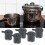 5PCS Dampf Release Griff Leichte, Tragbare 11