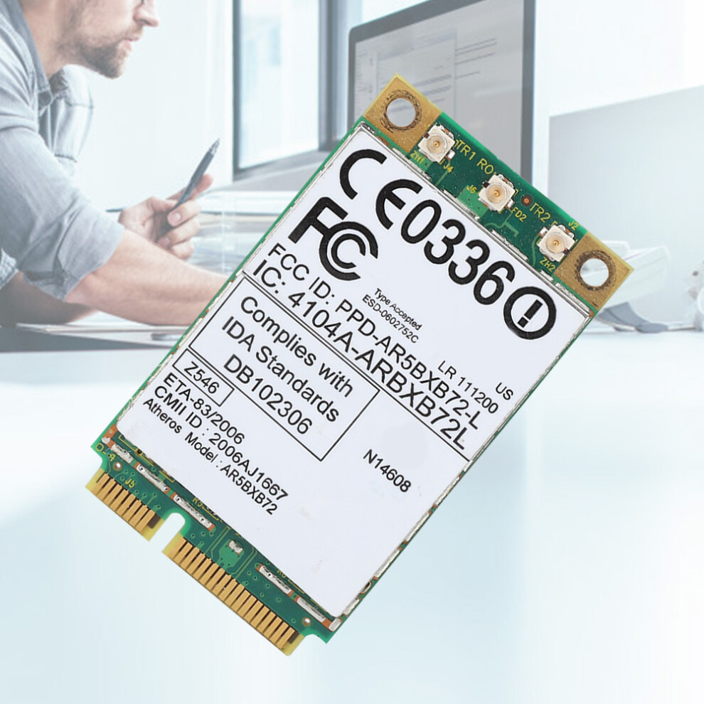 Lenovo/Ibm T60/T61 300M Mini Pci-E Network Card Ar5bxb72 42T0825 8491363450762