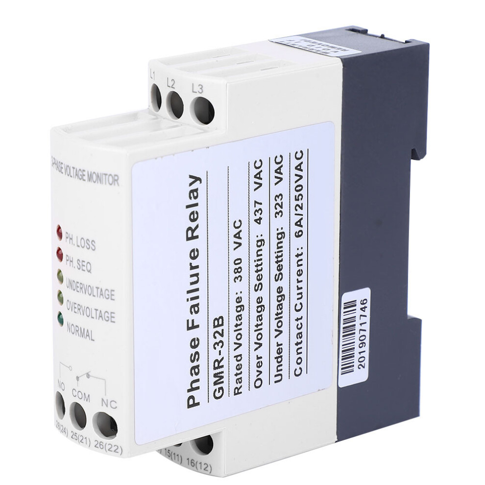 Gmr-32B Phase Sequence & Voltage Fail Overvoltage Undervoltage Protector 380Vac 4911363452015