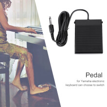 WTB-004 Tenuto Pedal Half Pedaling for Electronic Keyboard, Black