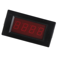 5135A 3 1/2-stellige DC 50 V Voltmeter 79x43x24mm rot