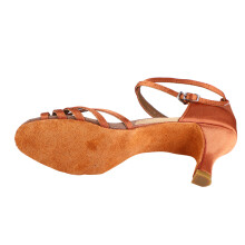Comfortable Latin ChA cha Shoes for Women Dark Brown Size 38