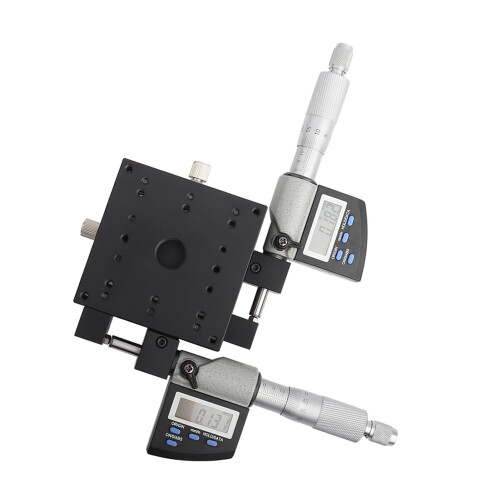 SEMXY80-AS Digital Micrometer Stage 80x80mm 0.002mm Black
