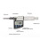 SEMXY80-AS Digital Micrometer Stage 80x80mm 0.002mm Black 4