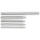 5Pcs Alloy Steel Chisel Set - Various Sizes, Straight Shank 10