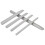 5Pcs Alloy Steel Chisel Set - Various Sizes, Straight Shank 14