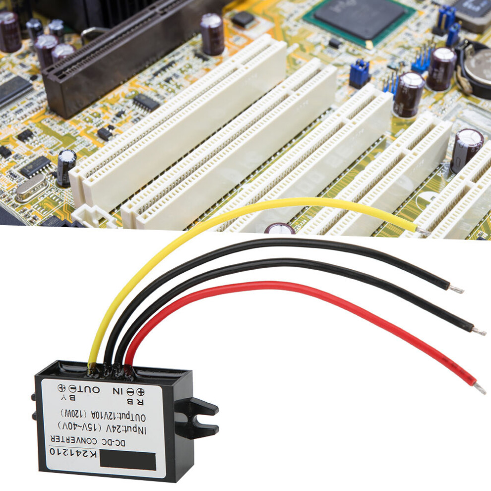 Reliable 120W Buck Converter 24V Input To 12V Output Multi-Use 9391363454168