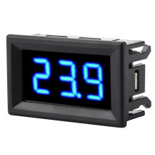 DC 2,5–30 V Voltmeter 0,56 Zoll LED-Anzeige Blau