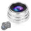 35 mm F1.6 CCTV C-Mount-Objektiv, 37 mm Filter, Silber 9