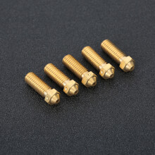5 Stück Messing-Düsen 1,75 mm/1,2 mm Gelb Hochtemperatur