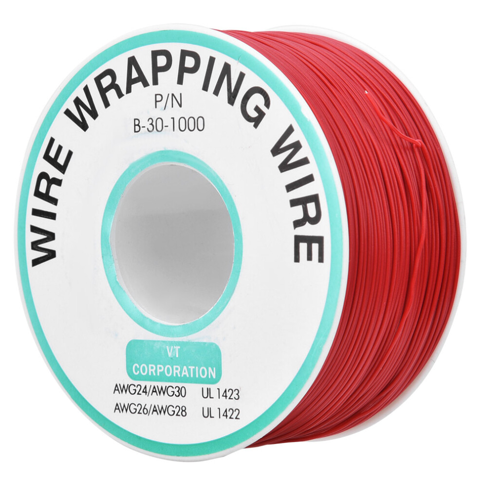 Electronics Jumper Wire 30Awg Red Ok Wire Anti Oxidation 300M For Pcb Fixing 9441363456324