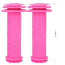 1 Paar Lenkergriffe für Kinder 11 x 4,8 cm Rosenrot