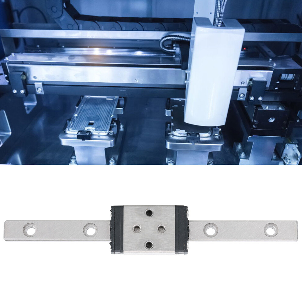 Cnc Die/Router Linear Guide Rail With Slider Lml5h-75-1R Aluminium Miniature 7891363458064
