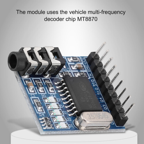 A120 MT8870 DTMF Voice Decoder Module 26.5*24.5mm Blue CCL 2