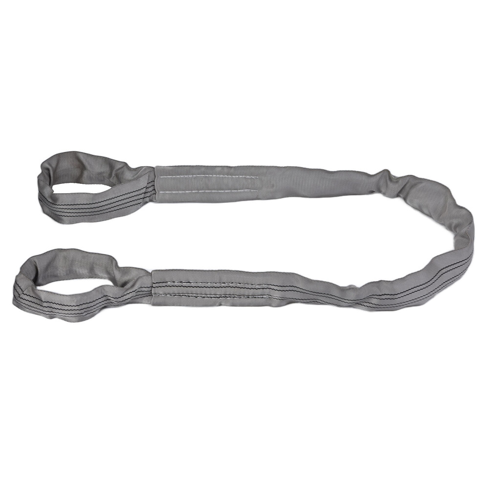 Strong 4T Pes Crane Lifting Sling 2M Double Buckle 85Mm Wide 3291363459520