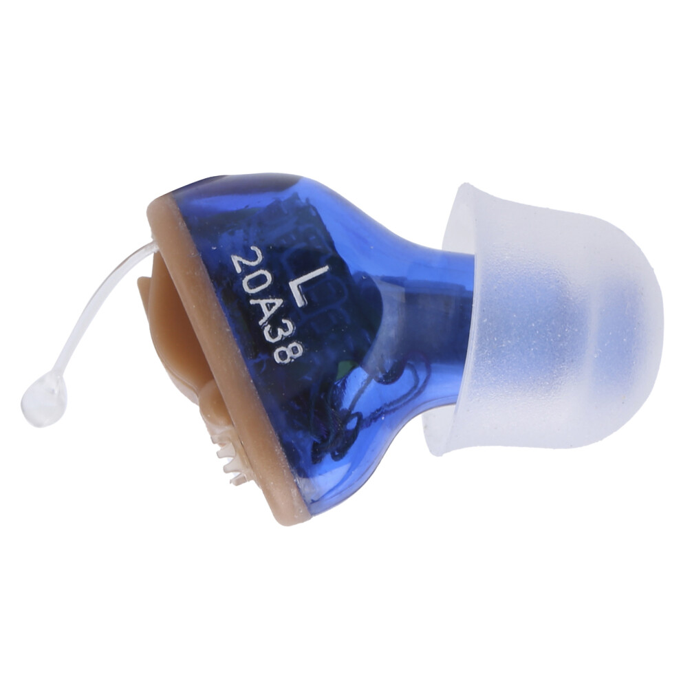 Wireless In-Ear Hearing Aid Earphone, Left, 112dB, ABS Black